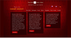 Desktop Screenshot of cabaret-mikulov.cz