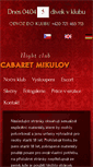 Mobile Screenshot of cabaret-mikulov.cz